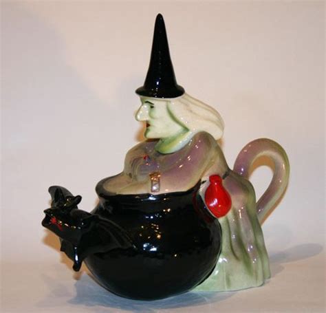 Witch stag teapot